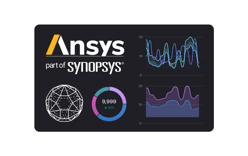 The cover image of the case study: Ansys Dynamic Reporting