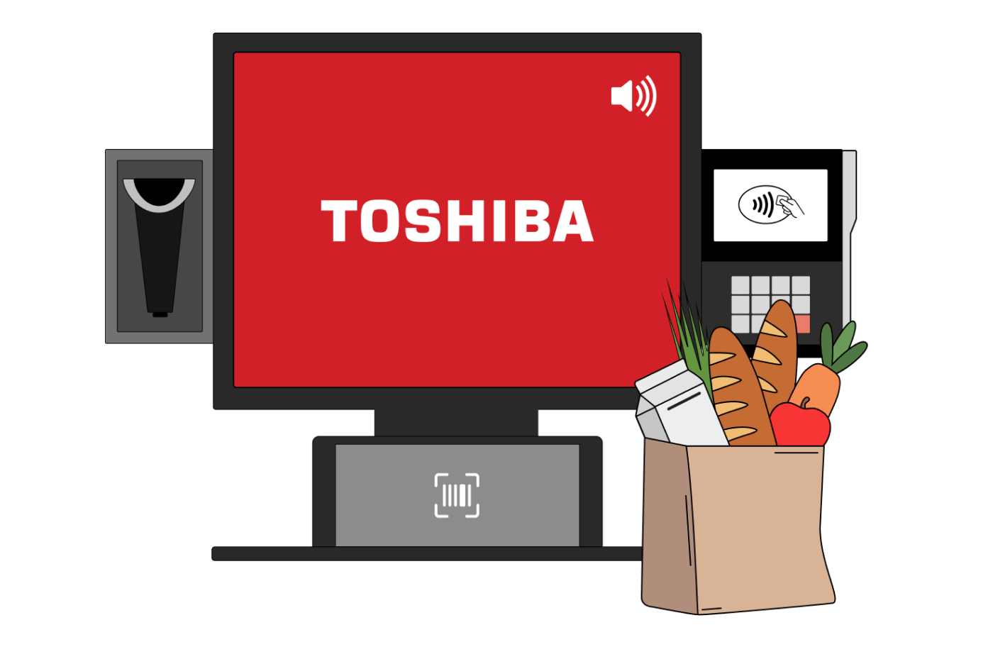 The cover image of the case study: Toshiba Global Commerce Solutions