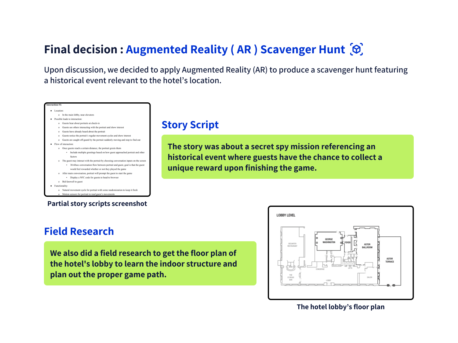Final Iteration to build a luxurious experience.